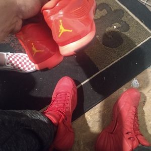 Jordans size 12s ...Chris Paul's and jumpmans